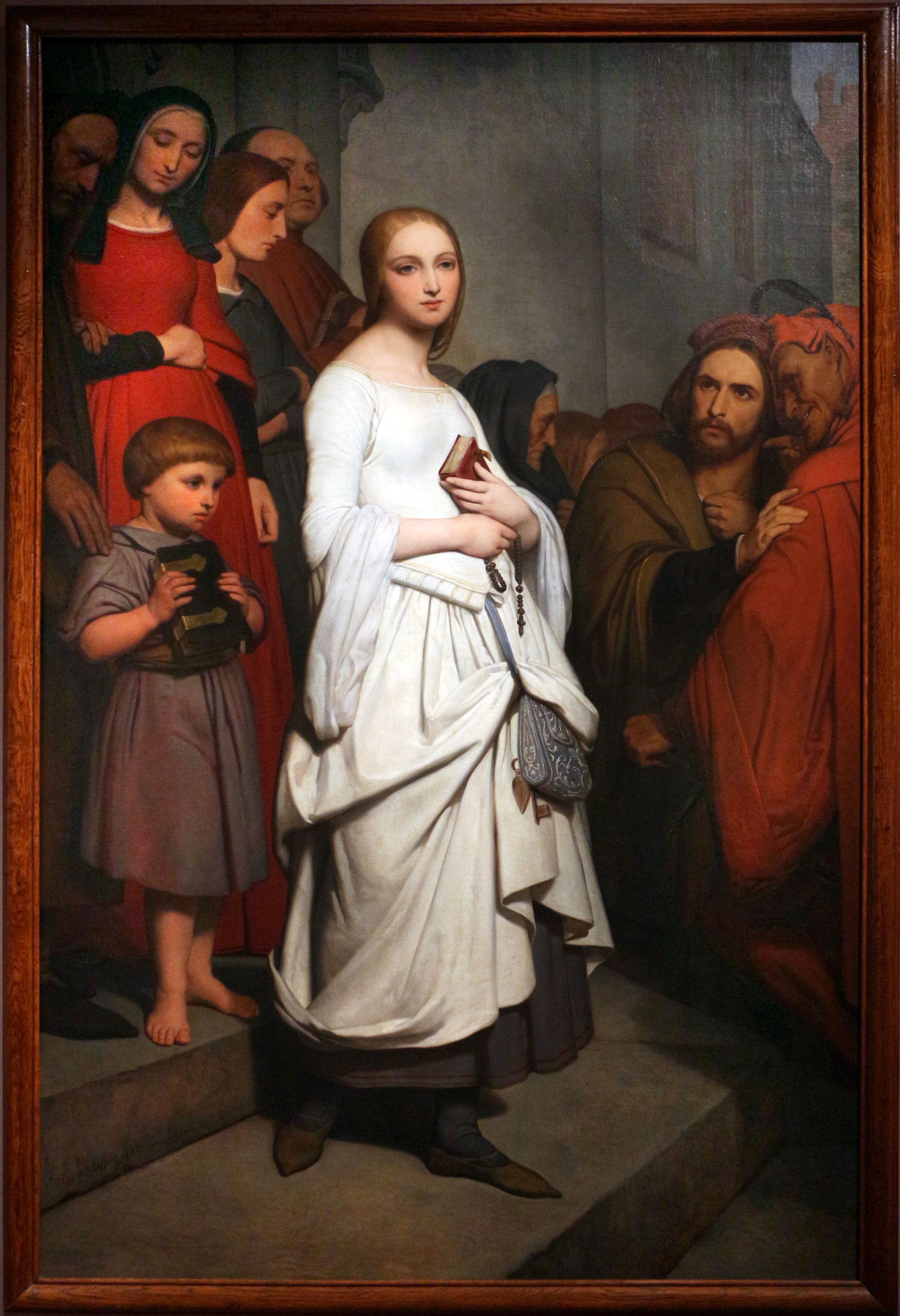 Leave the church. Ари Шеффер ( ARY Scheffer ) ,1795-1858. Ари Шеффер художник. Ари Шеффер Фауст.