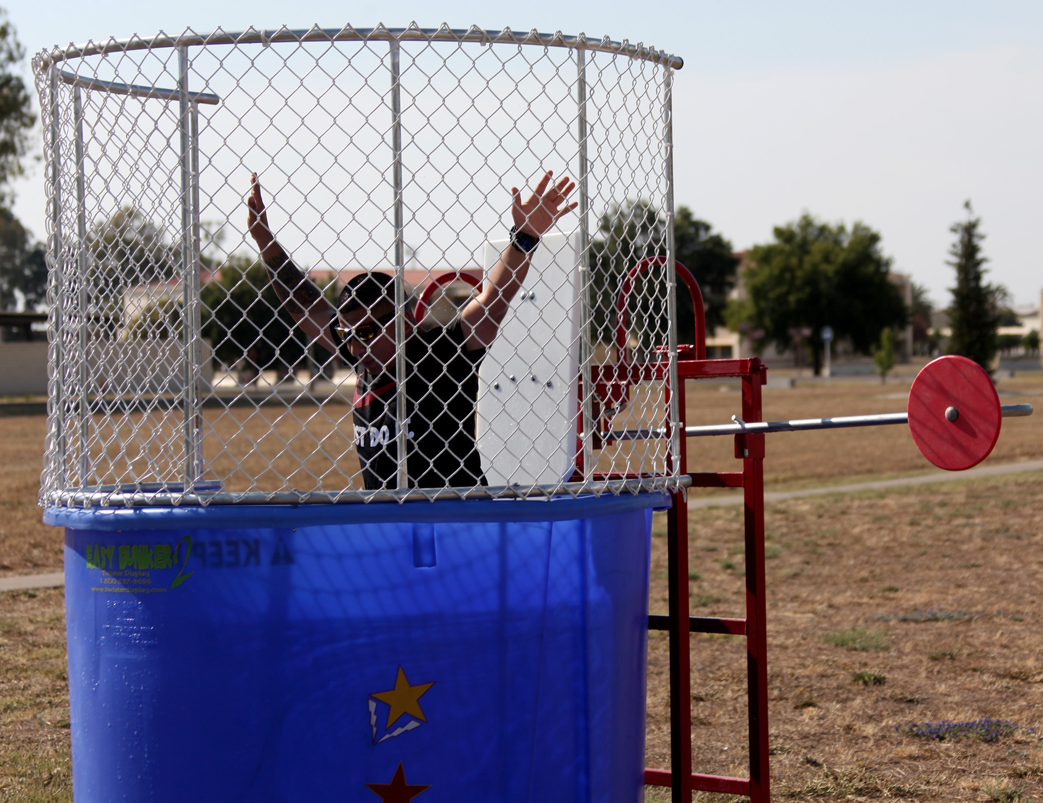 Battle of the network stars dunk tank