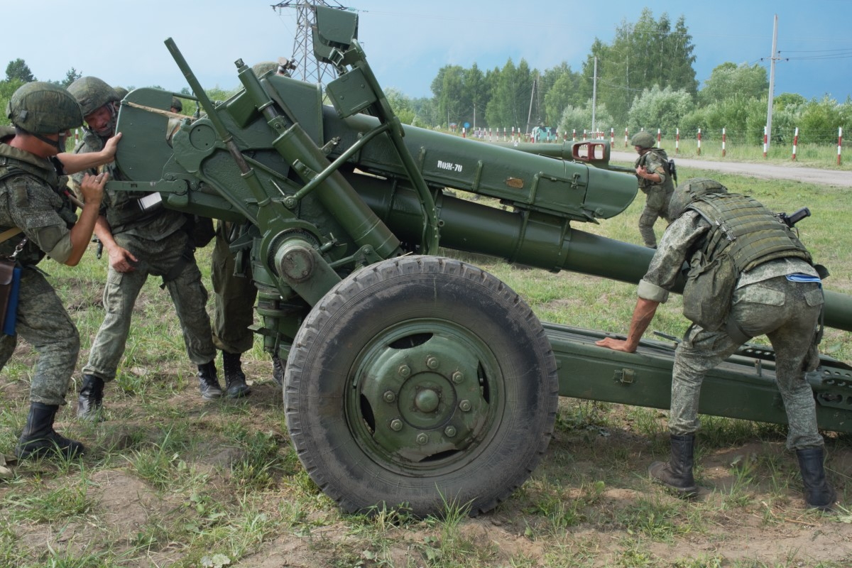 122mm d-30 Howitzer. Артиллерия ноги. Стрельба и управление огнем артиллерии. Артиллерийское подразделение 462.