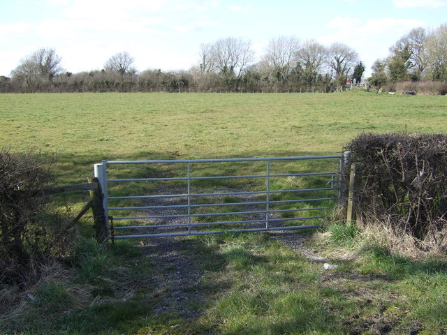 File:Field entrance off the A38 - geograph.org.uk - 3402905.jpg