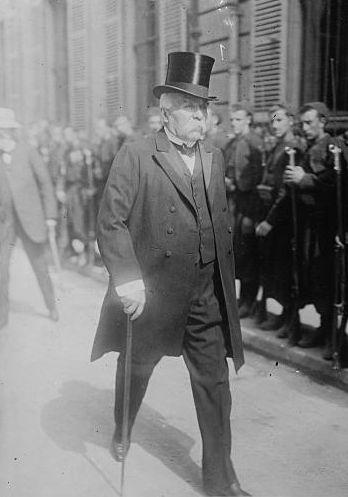 Clemenceau as prime minister of France