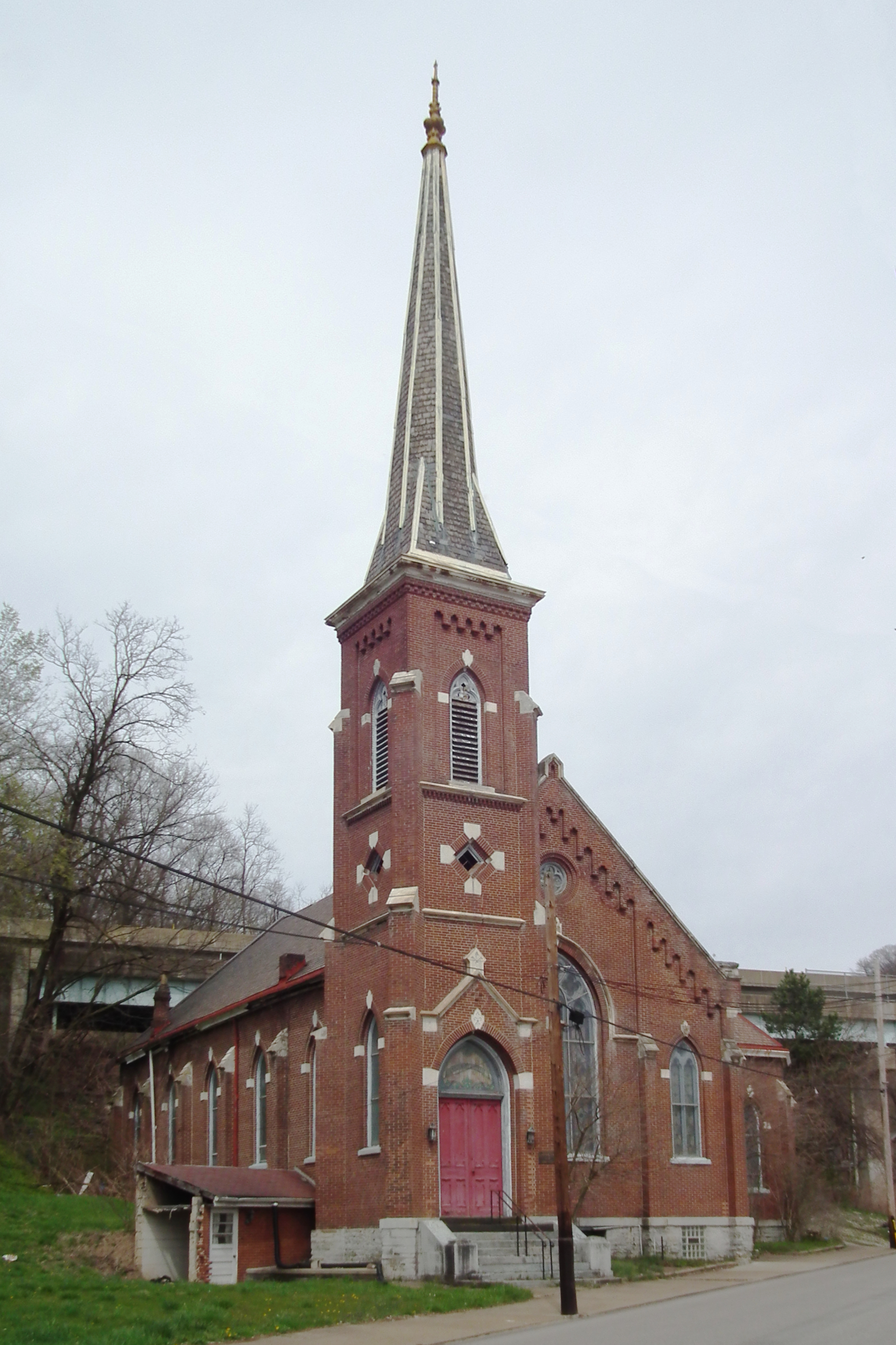 P church. Церковь Грэйс. Северный Вильдесхаузен. Lutheran Church in the Village в Привольном.