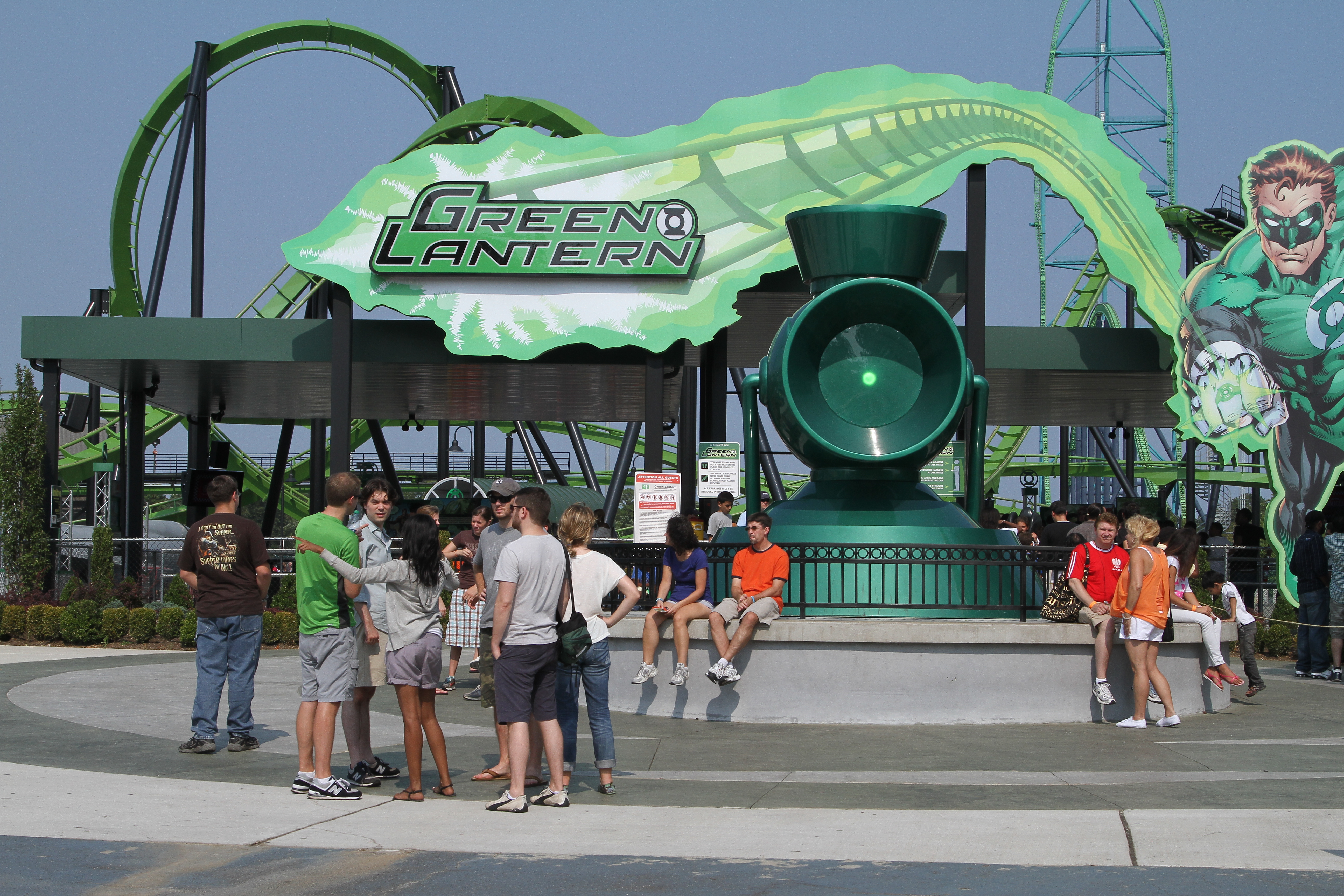 Green Lantern Six Flags Great Adventure Wikipedia