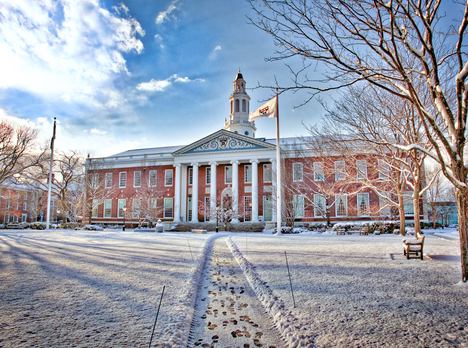 harvard business school campus map