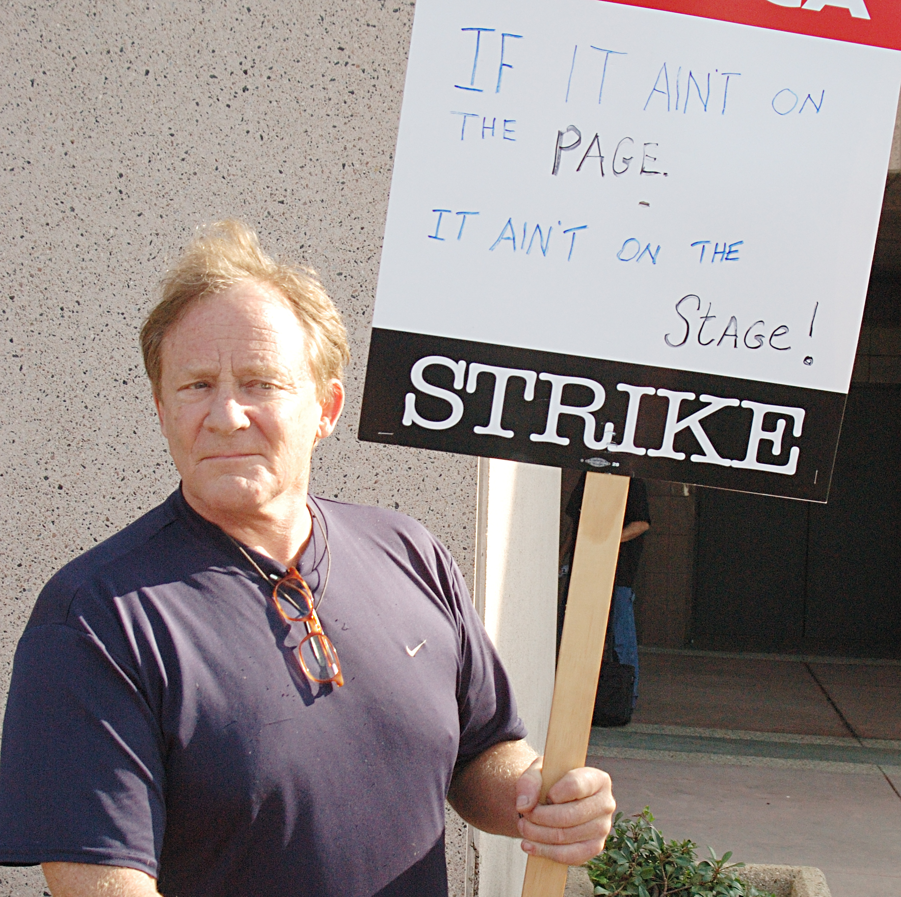 Haid during the [[2007 Writers Guild of America strike]]