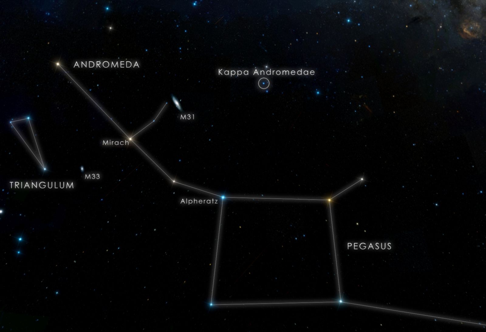 Constellation Sky Chart