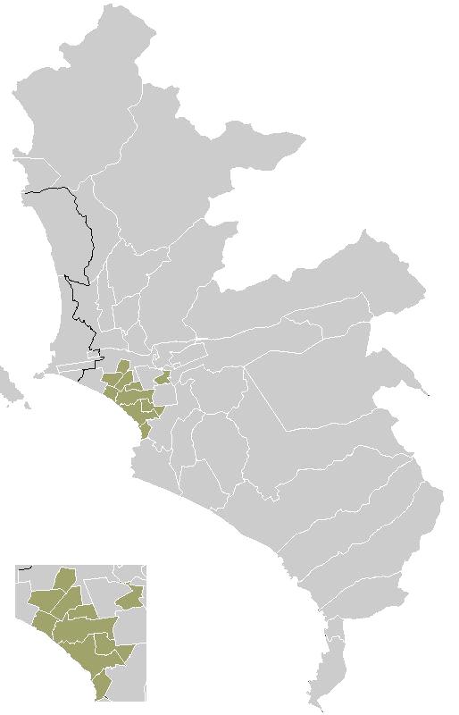 mapa de lima