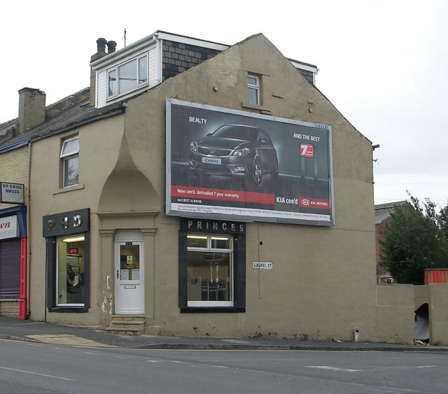 File Princes Hairdressers Leeds Road Geograph Org Uk 1542956