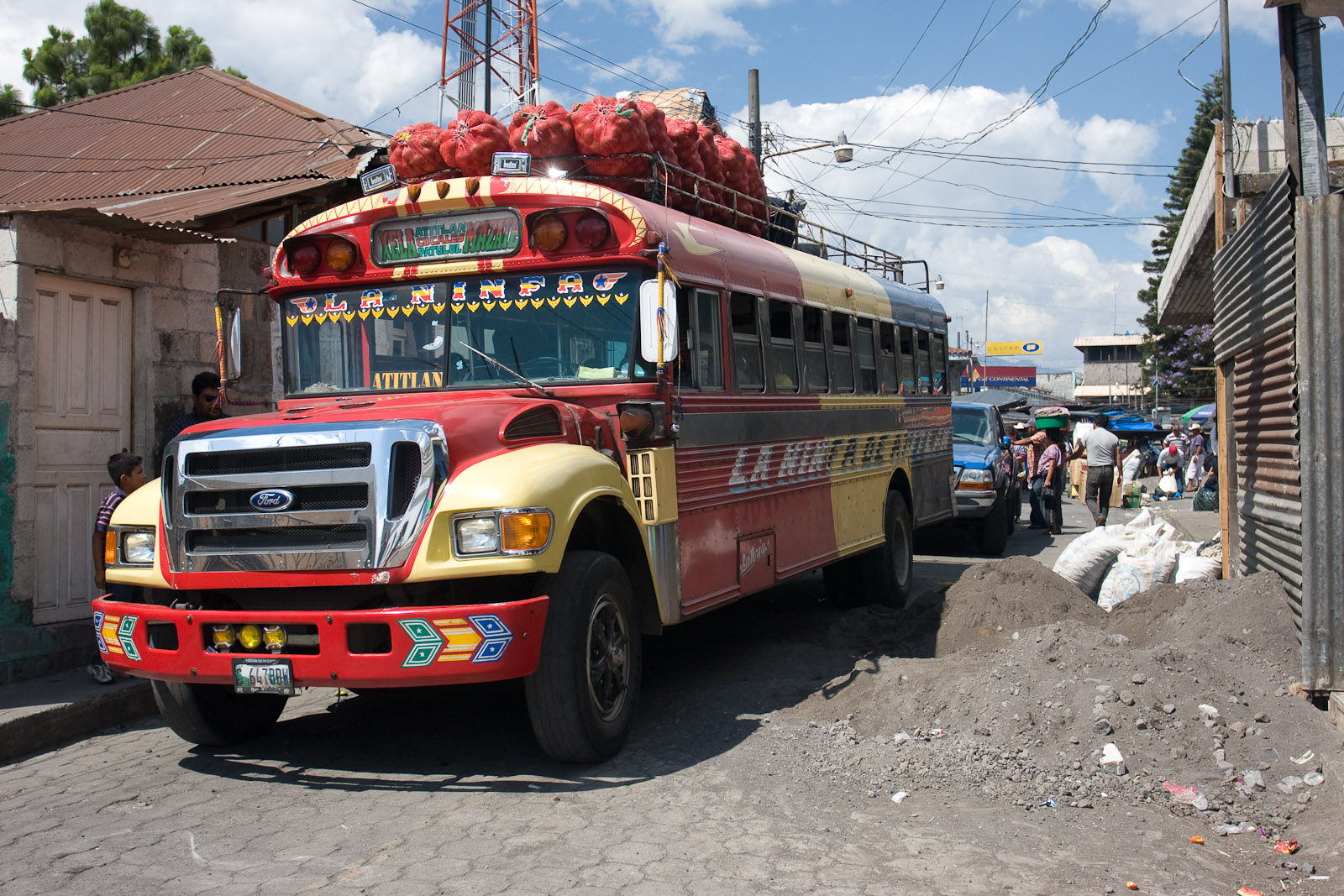 Автобусы в Гватемале