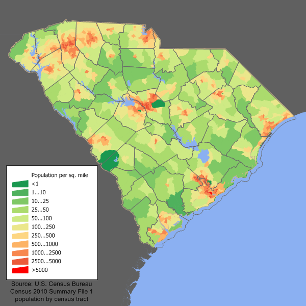 File:South Carolina population map.png