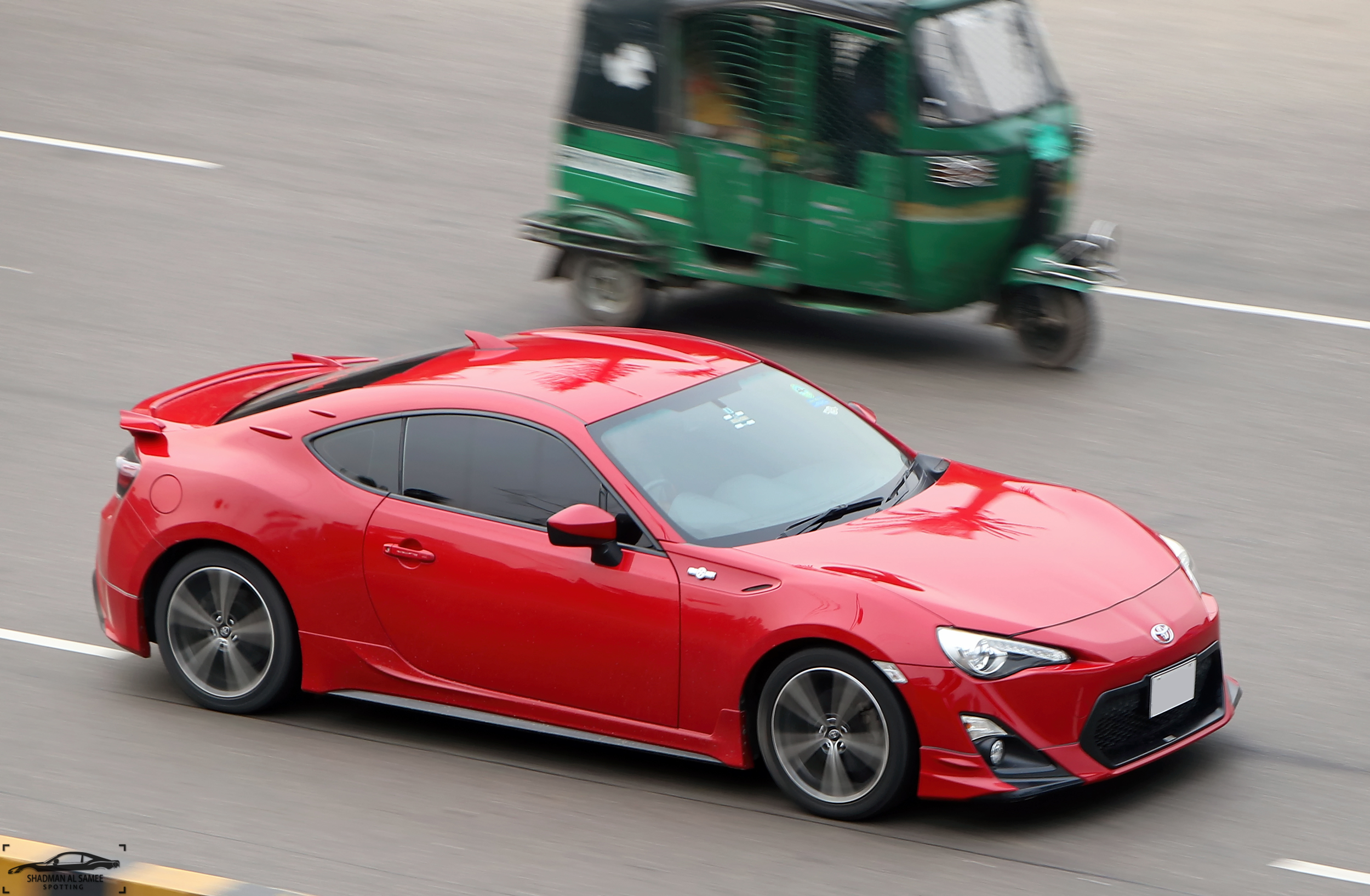 Gt86 Toyota светоотражающая