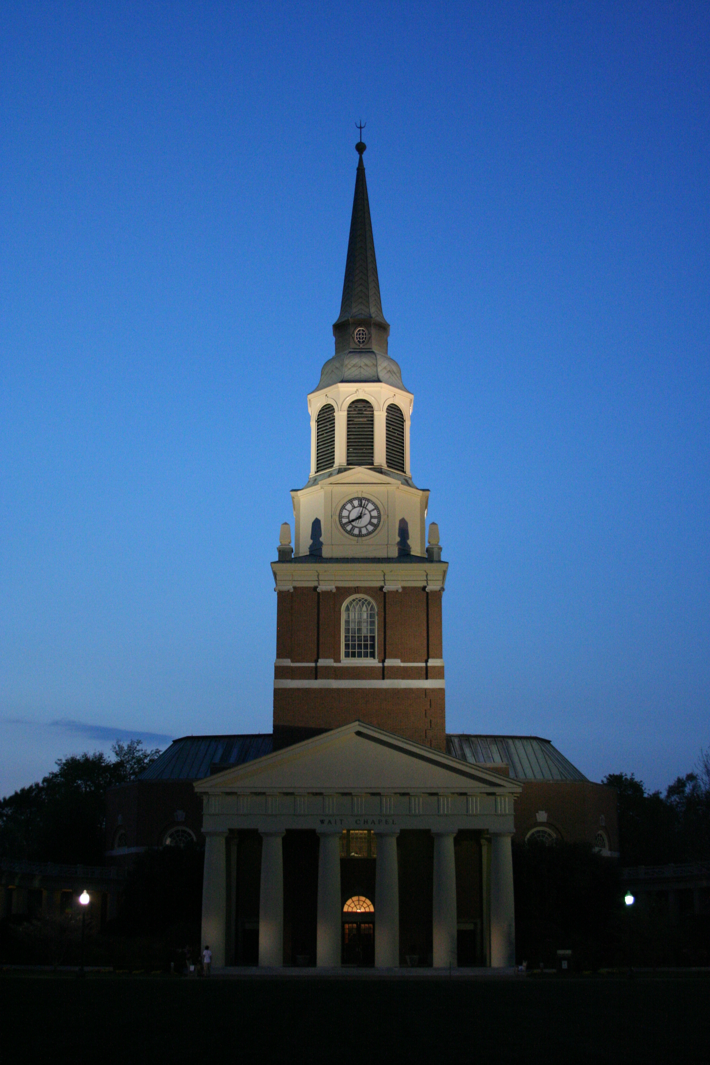 Forest university. Wake Forest University.