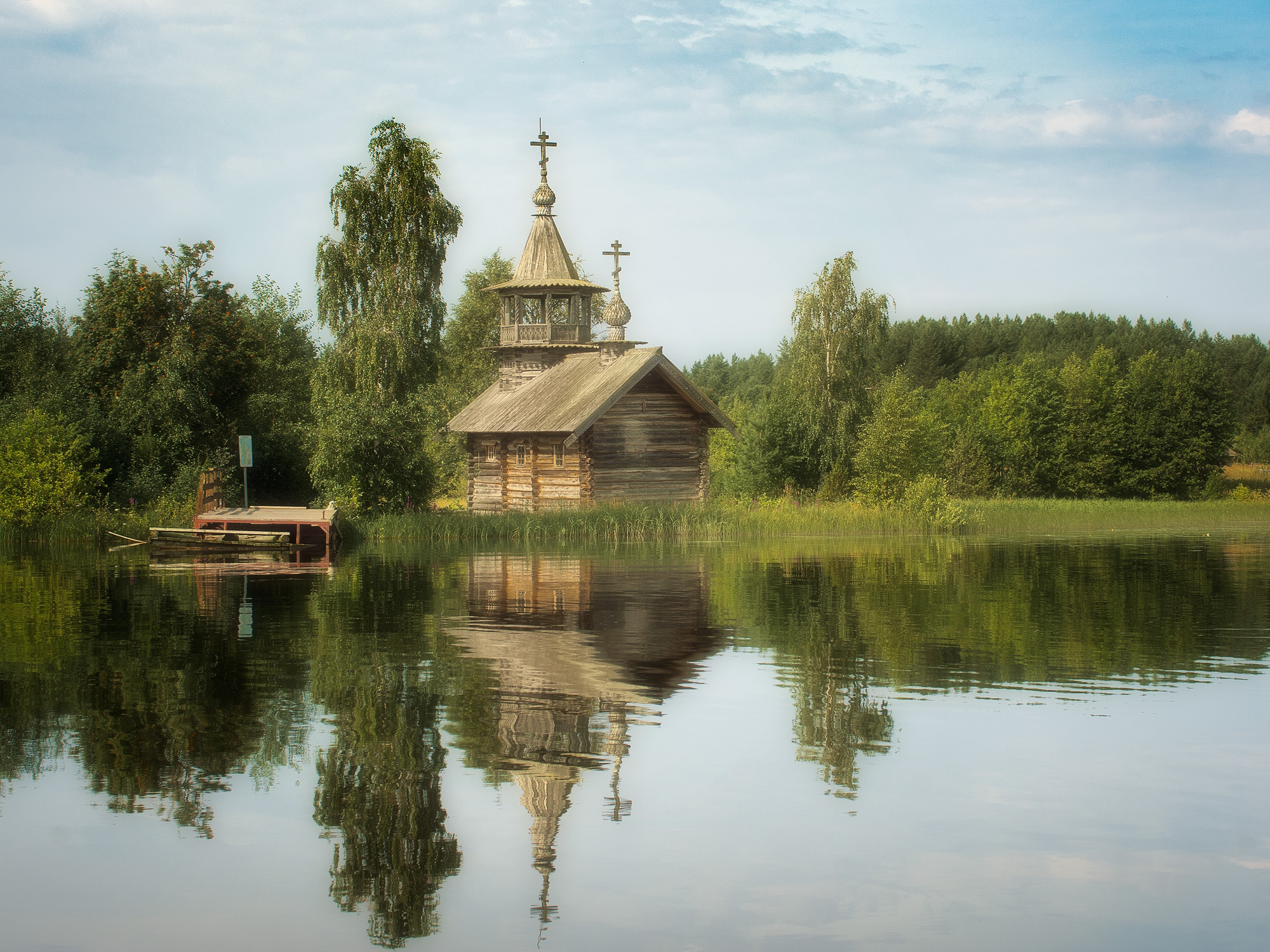 Старые деревенские церкви