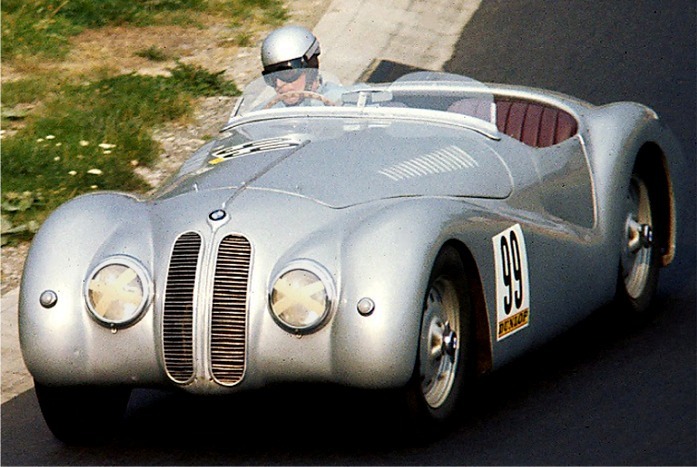 File:Adolf Brudes im BMW 328 Mille Miglia am 14.08.1976.jpg