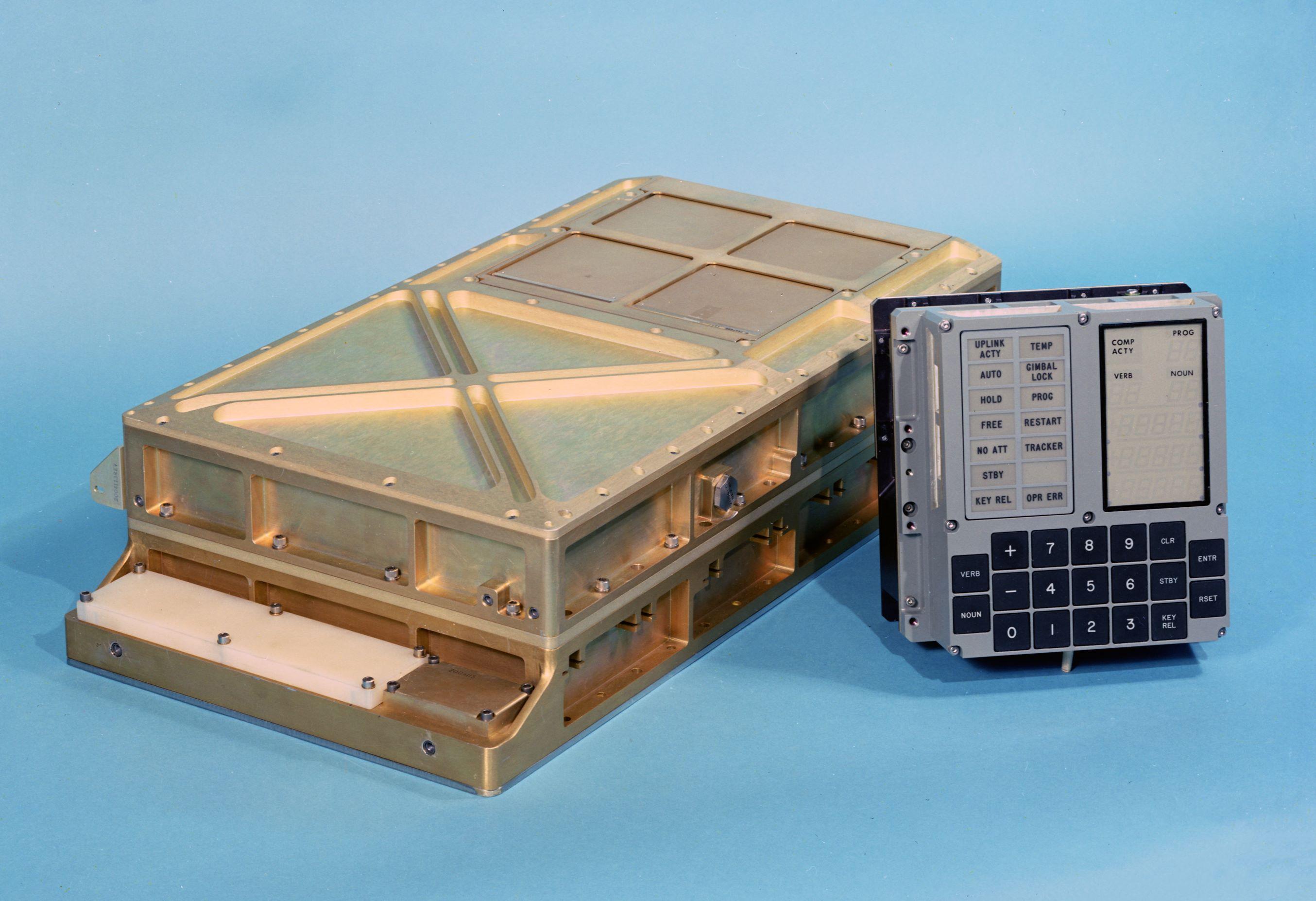 The Apollo Guidance Computer and the DSKEY input module