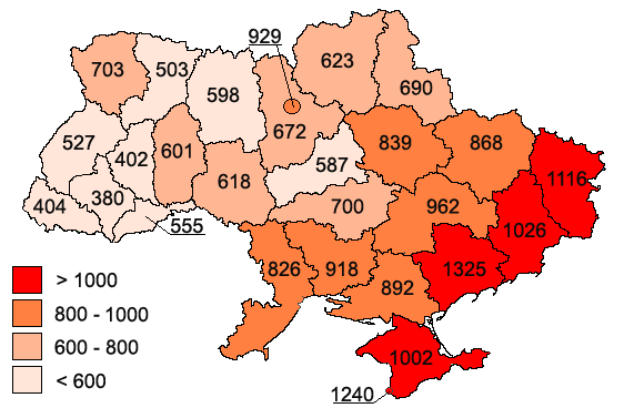 Количество русскоговорящих