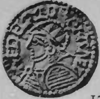 Монета Этельреда I.