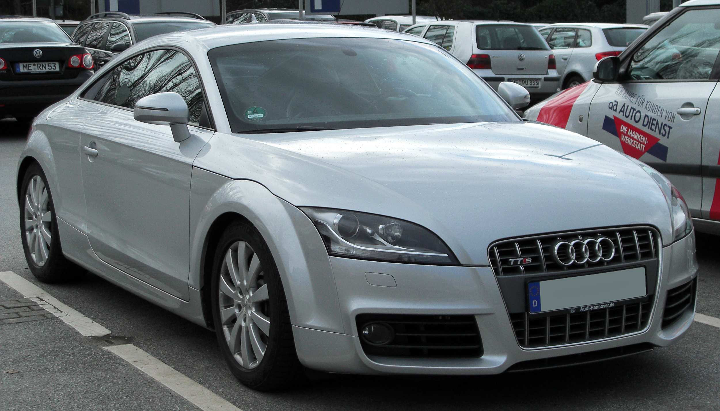 Pour AUDI TT RS TTS Modèle De Voiture, Coffre Arrière De Voiture