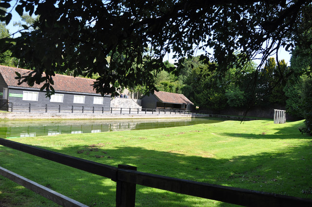 File:Boathouses and fishing pond - National History Museum, St Fagans - geograph.org.uk - 1458922.jpg