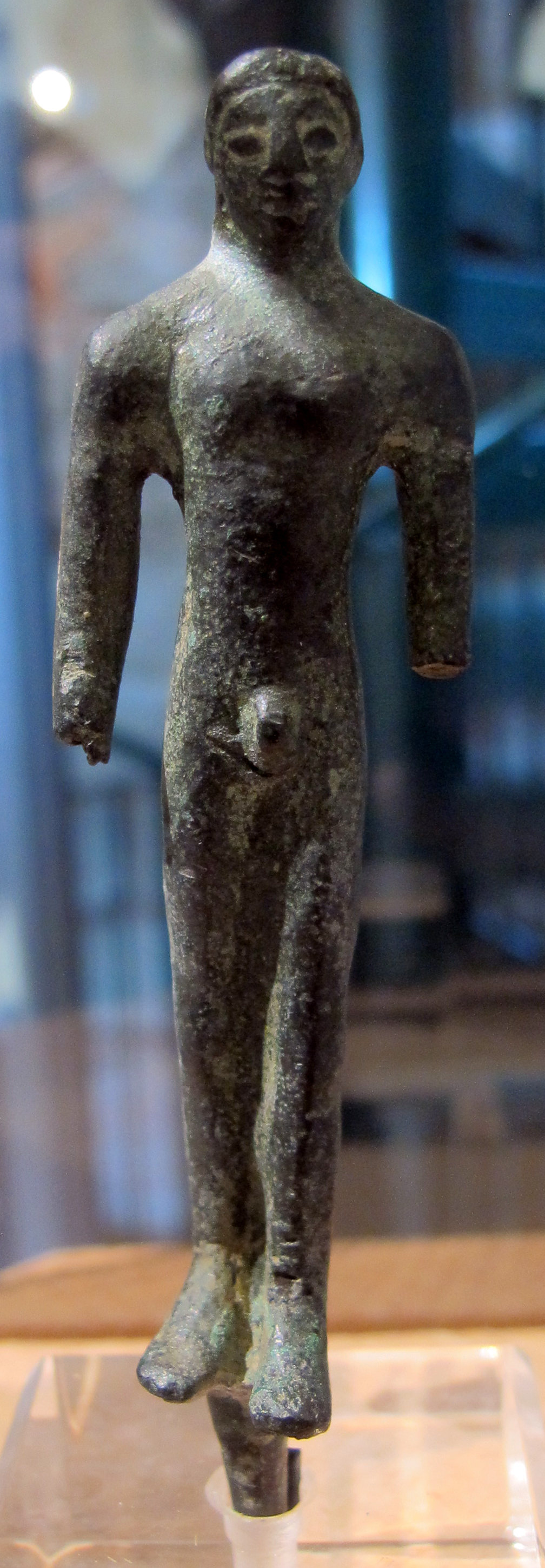 Bronzetto etrusco dalla raccolta Ciampolini di Colle, Museo Archeologico (Colle di Val d'Elsa)