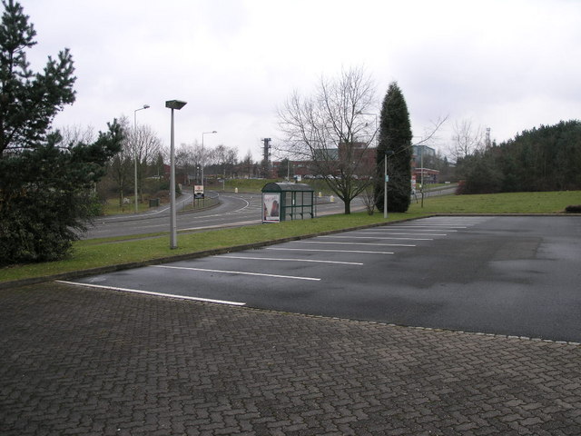 File:Bus Shelter on Stafford Park - geograph.org.uk - 138187.jpg