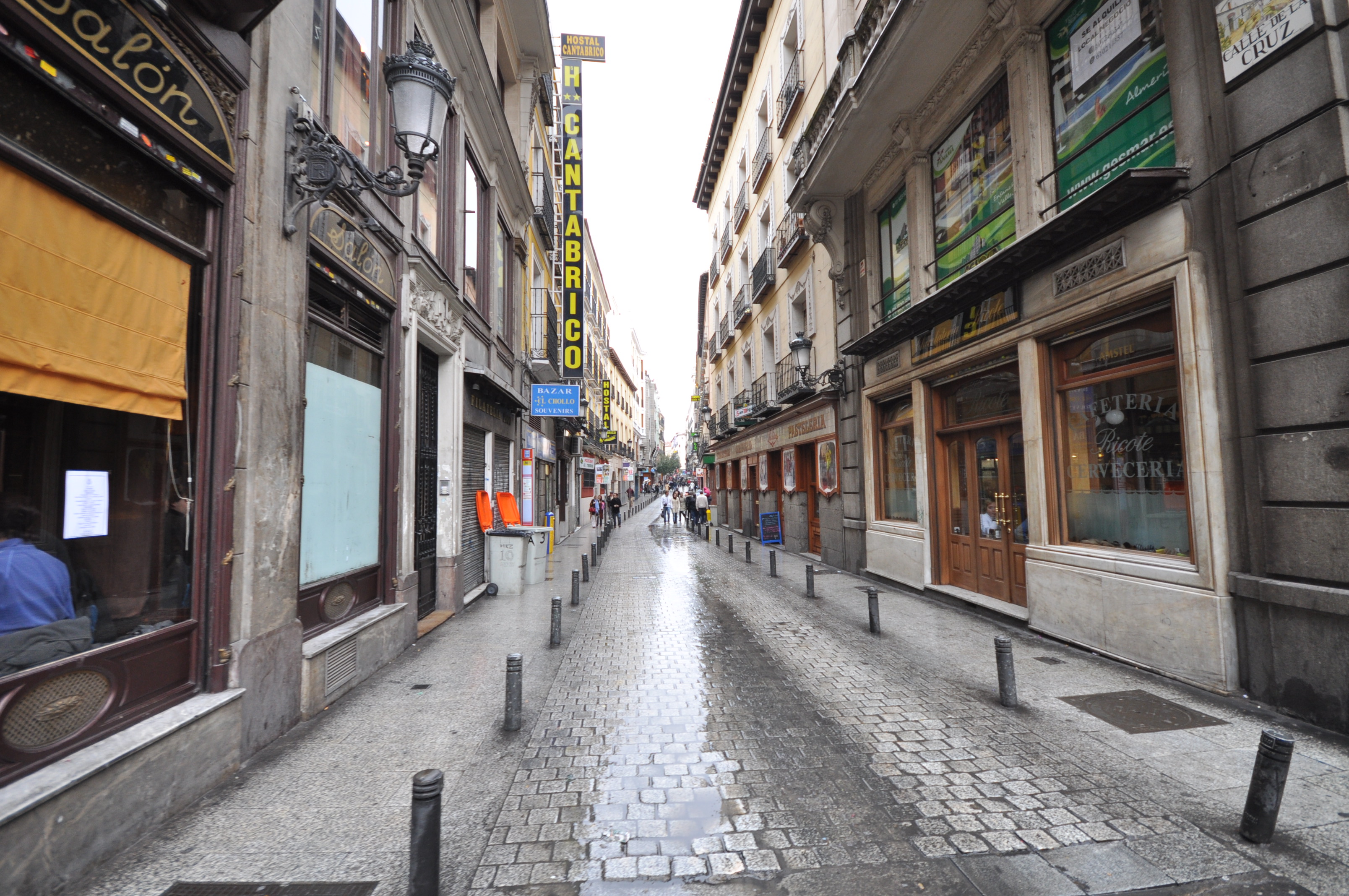 Calle camino de la suerte