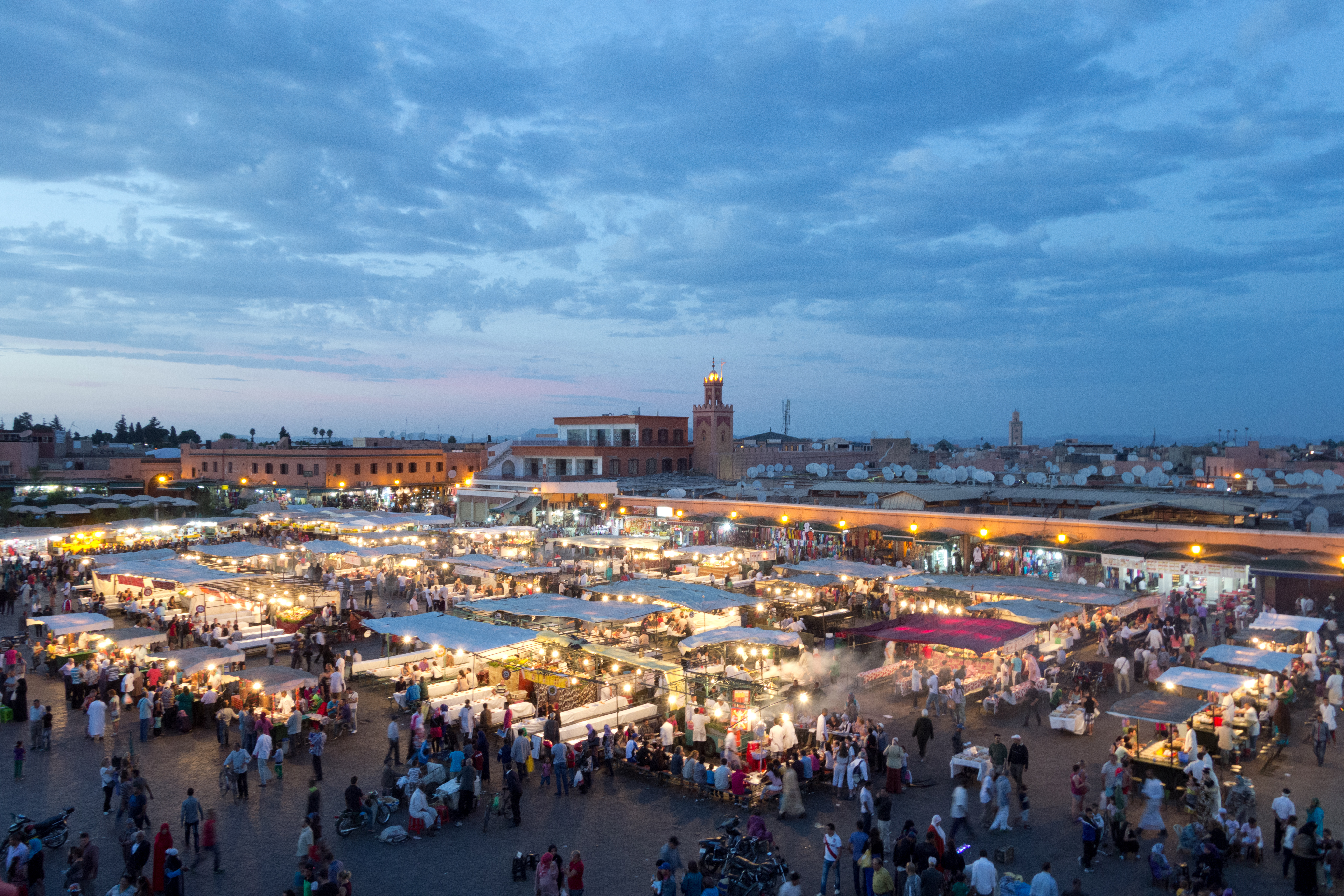 The Chaos and Calm of Jemaa el-Fnaa Square