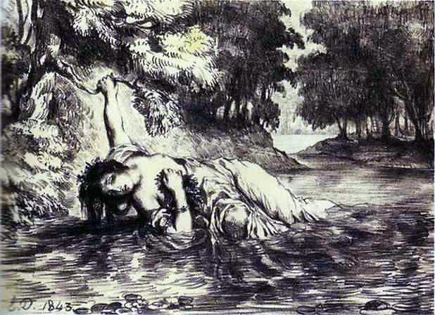 File:Eugène Delacroix- The Death of Ophelia.JPG