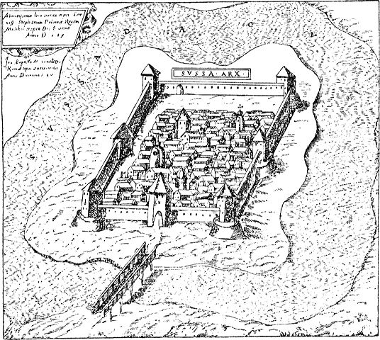 File:Fortress Susza Belarus 1579.jpg