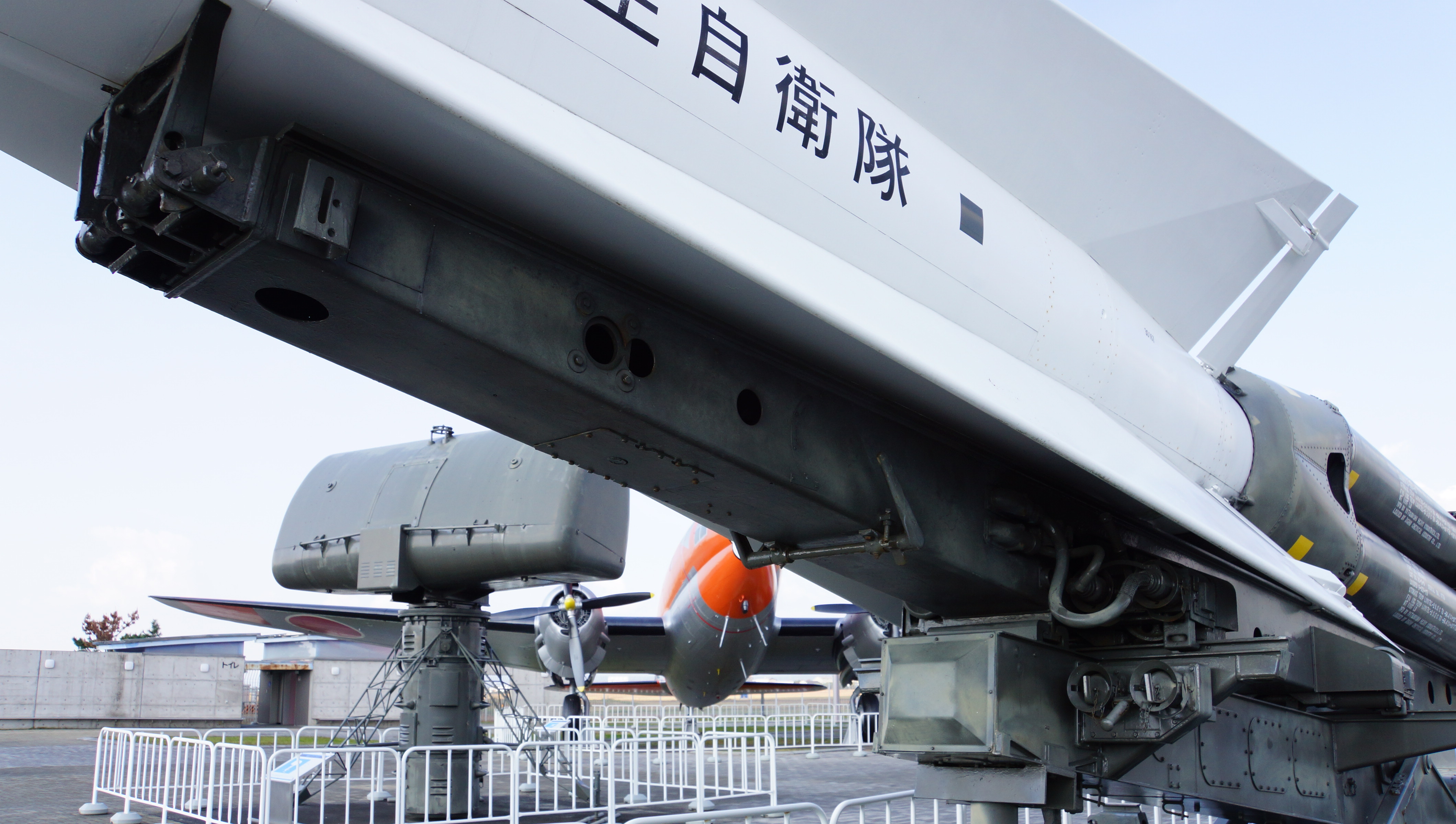 File:JASDF Nike-J missile launcher launching rail left front at Hamamatsu Air Base Publication Center November 24, 2014.jpg - Wikimedia