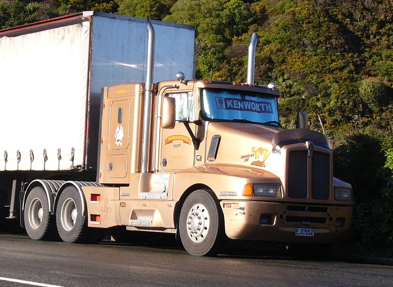 John truck. Kenworth t600 Aerocab. Kenworth k600.