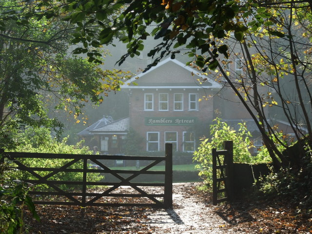 Ramblers Retreat, Dimmingsdale - geograph.org.uk - 1180331