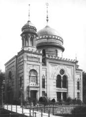 1895 dolaylarında Pforzheim Sinagogu