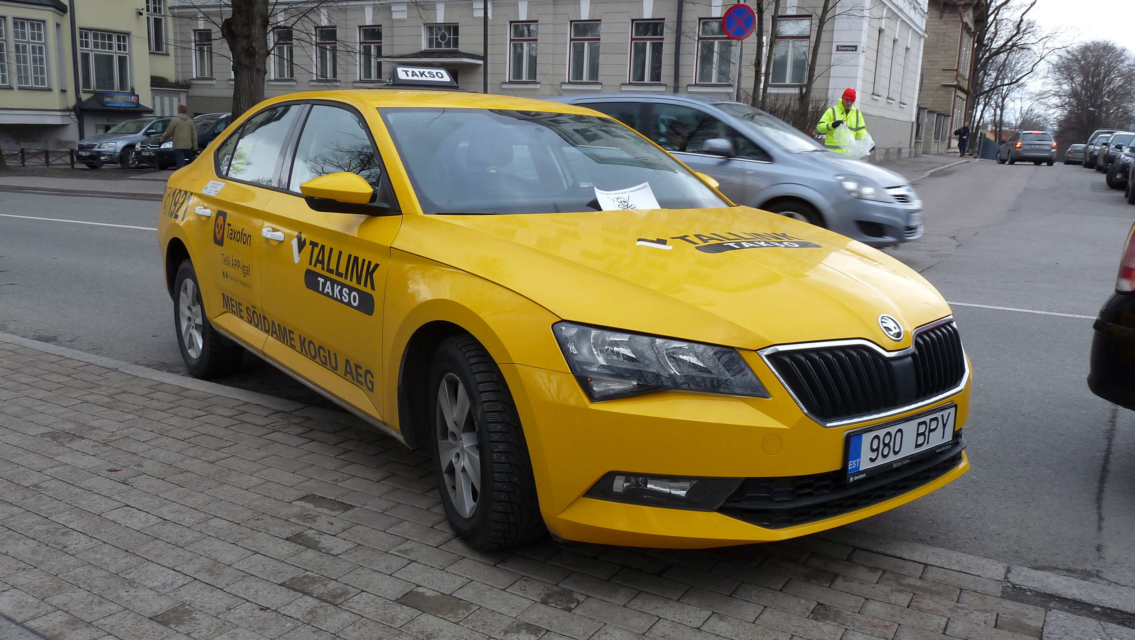 Skoda Superb такси