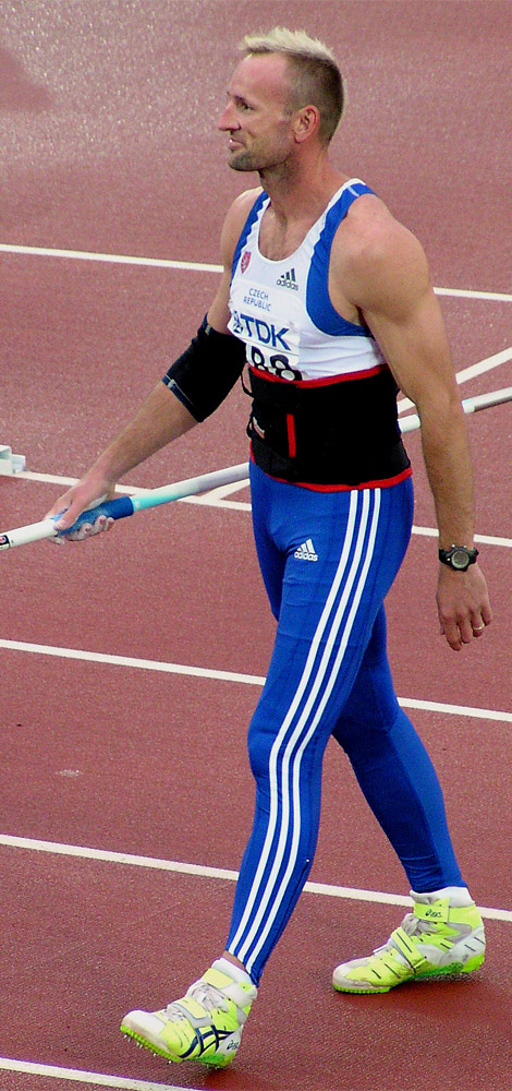 czech athlete decathlon world record holder