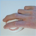 The grip used for a screwball