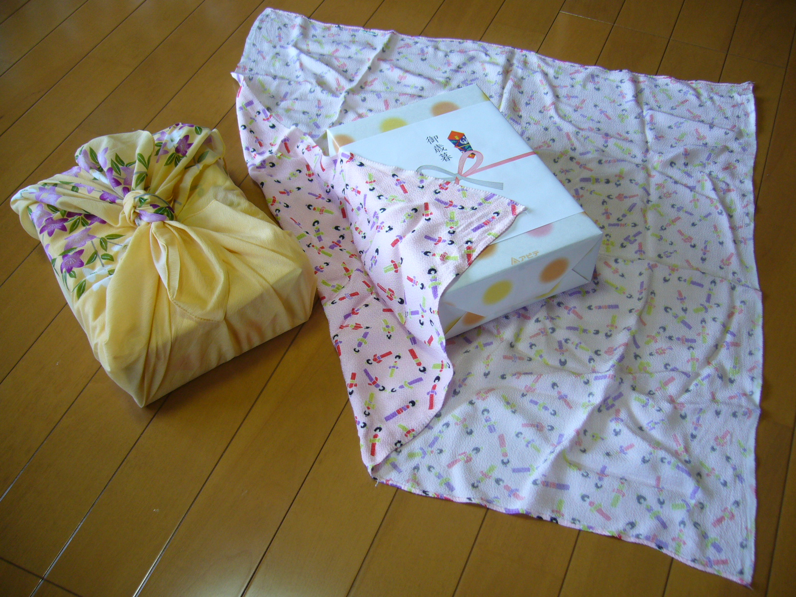 gift wrapping a crib mattress