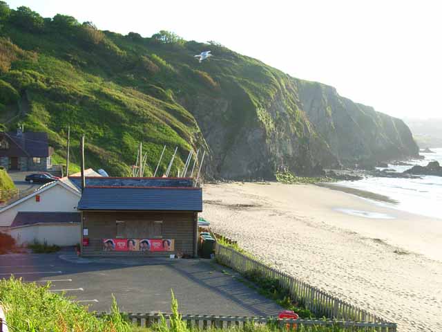 Tresaith, looking west - geograph.org.uk - 190762