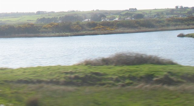 File:A section of the Cob seen across Malltraeth Pool - geograph.org.uk - 809400.jpg