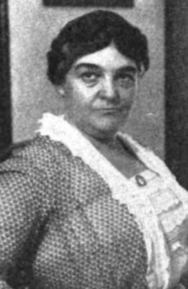 Anna E. Rude, from a 1919 publication