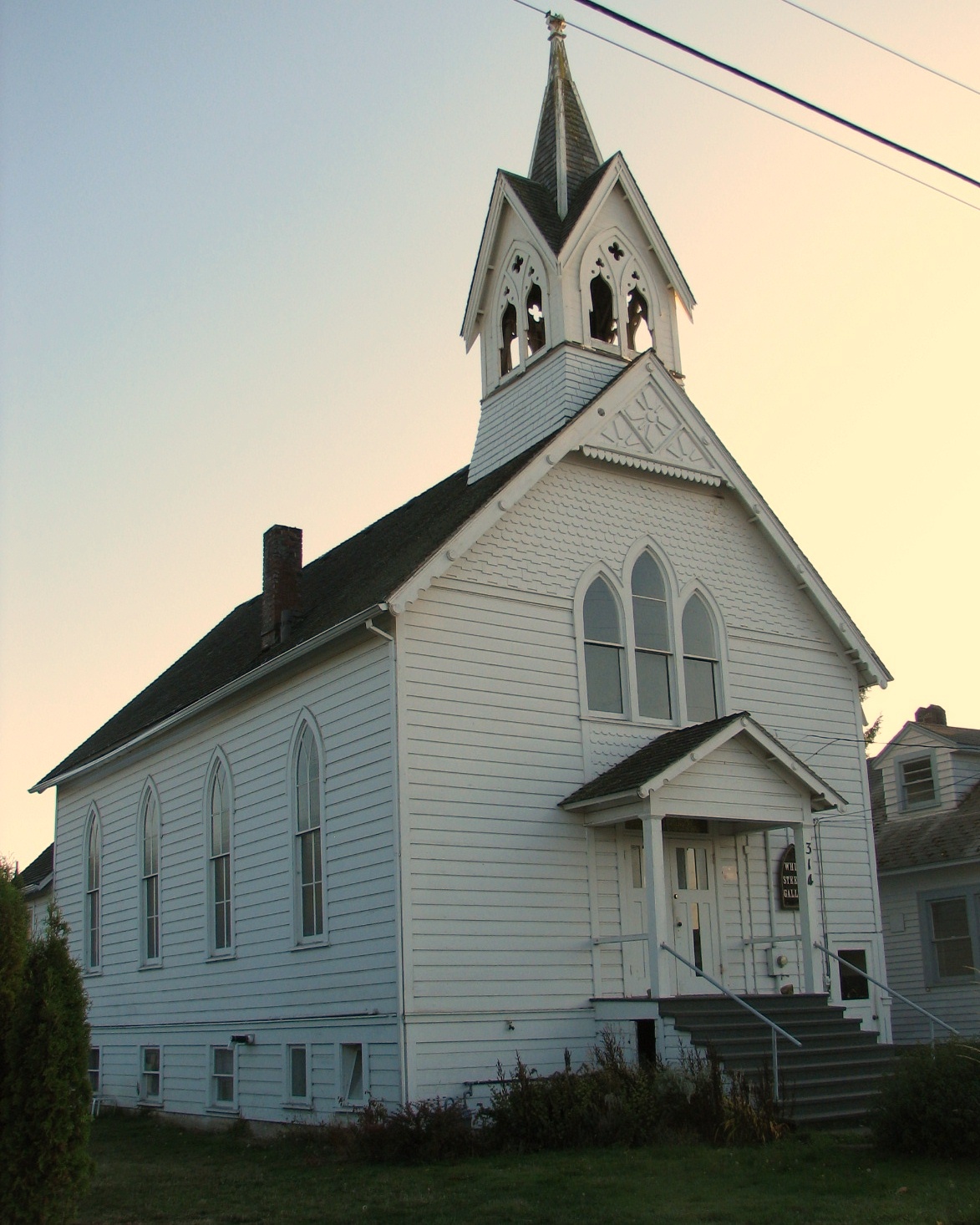 Photo of Calvary Lutheran Church and Parsonage