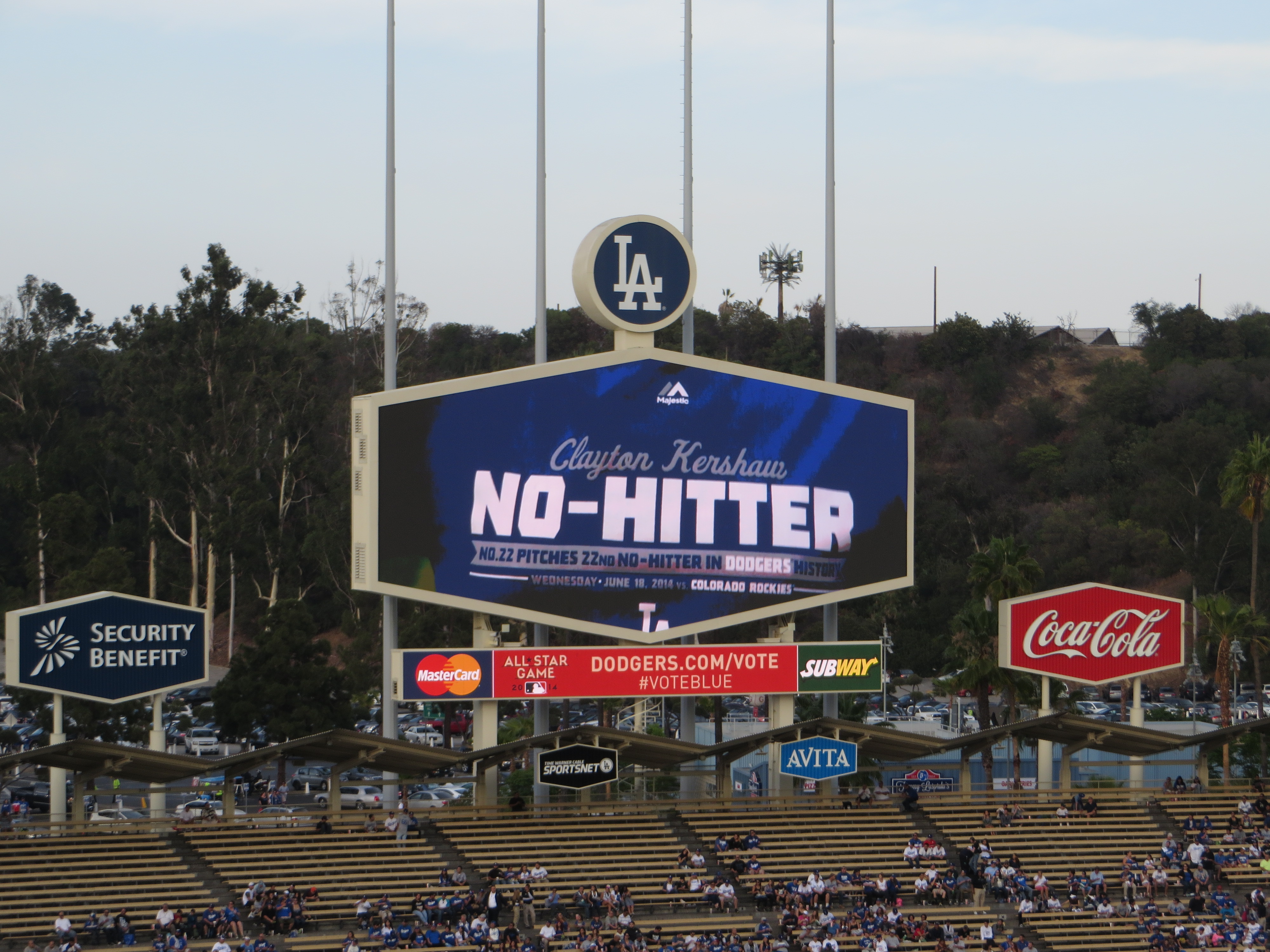 clayton kershaw no hitter