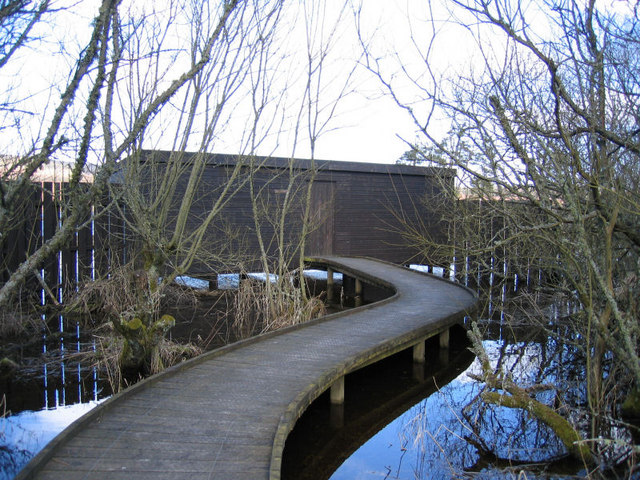 Curved Boardwalk - geograph.org.uk - 600982