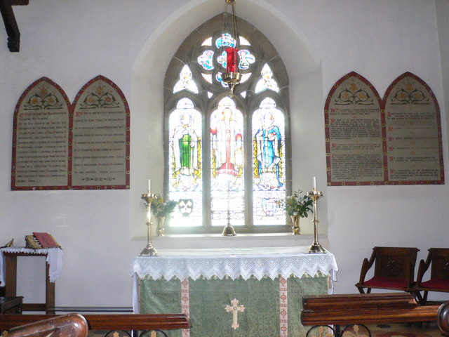 File:East Window, St Sannan Church - geograph.org.uk - 1158756.jpg