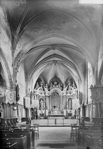 File:Eglise - Choeur - Mohon - Médiathèque de l'architecture et du patrimoine - APMH00026477.jpg