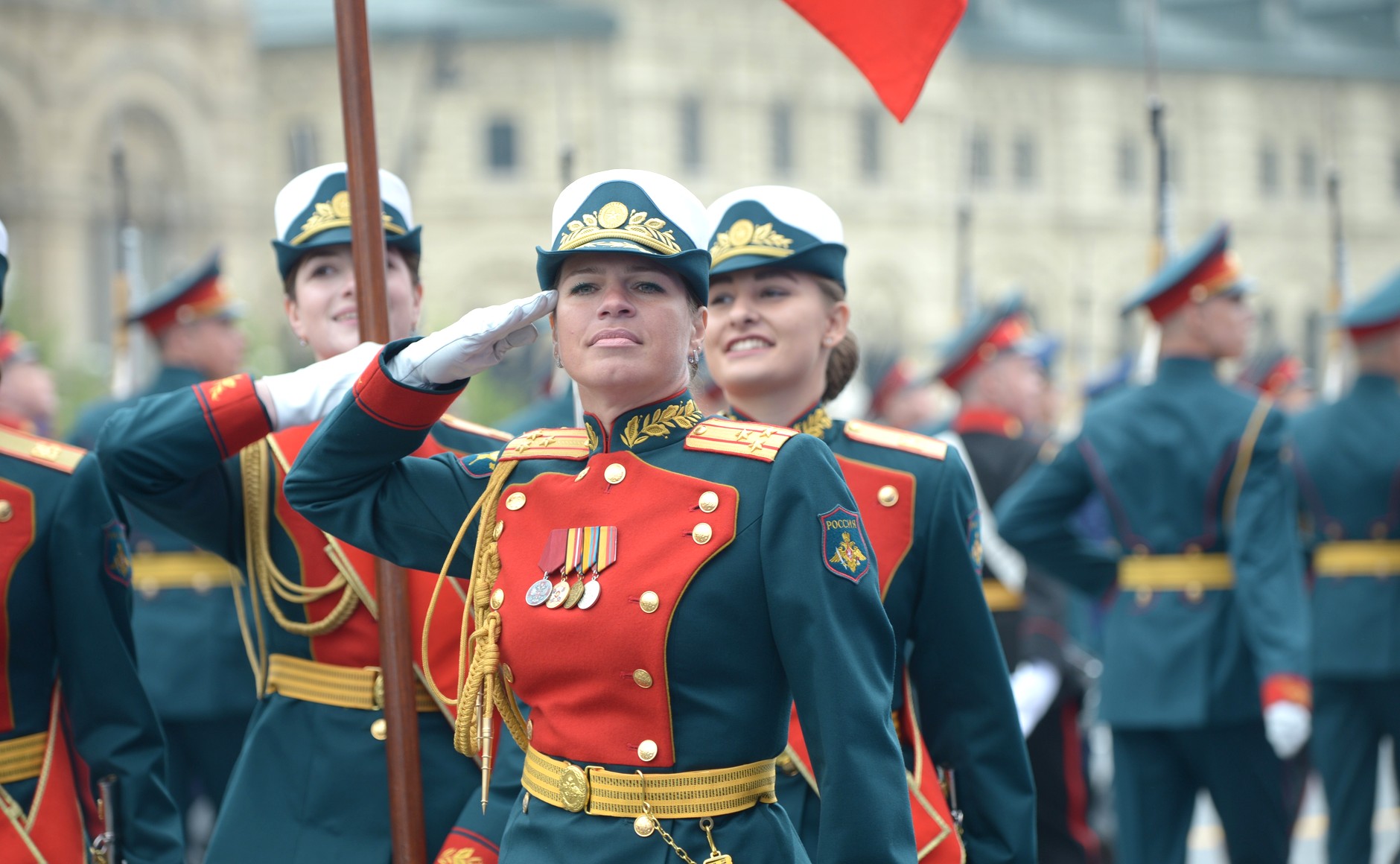 serbian army women