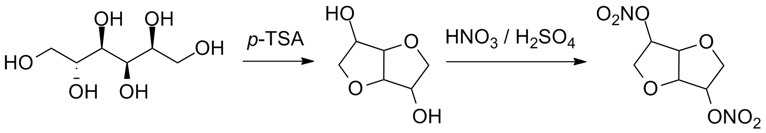 Image result for ISOSORBIDE SYNTHESIS