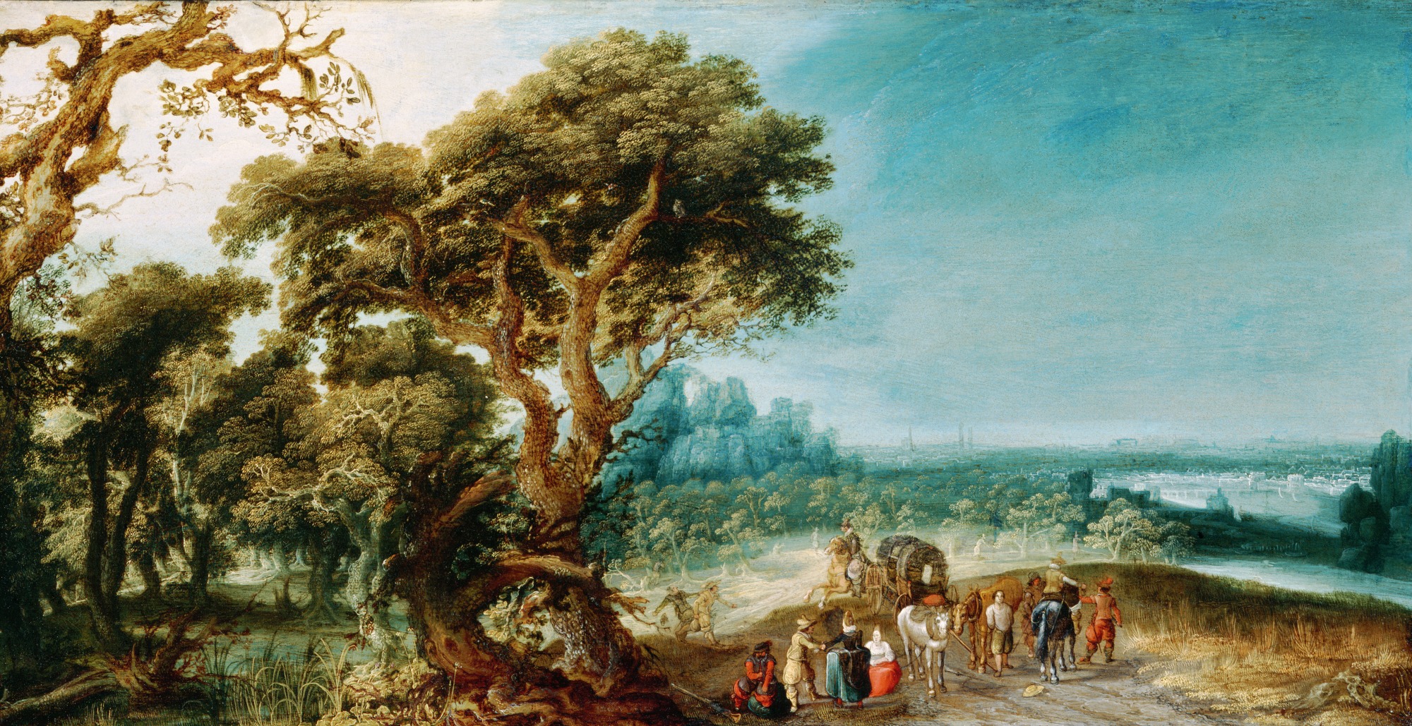 dump alias Trein File:Jacob Jacobsz van Geel - Landscape with a Carriage Hold-Up - 38.15 -  Detroit Institute of Arts.jpg - Wikimedia Commons