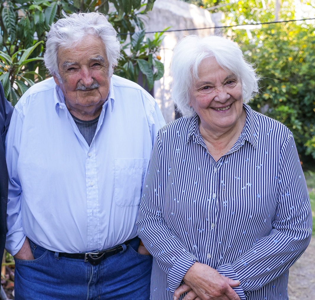 José Mujica y su esposa, [[Lucía Topolansky