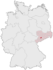 Saská Kamenice na mapě